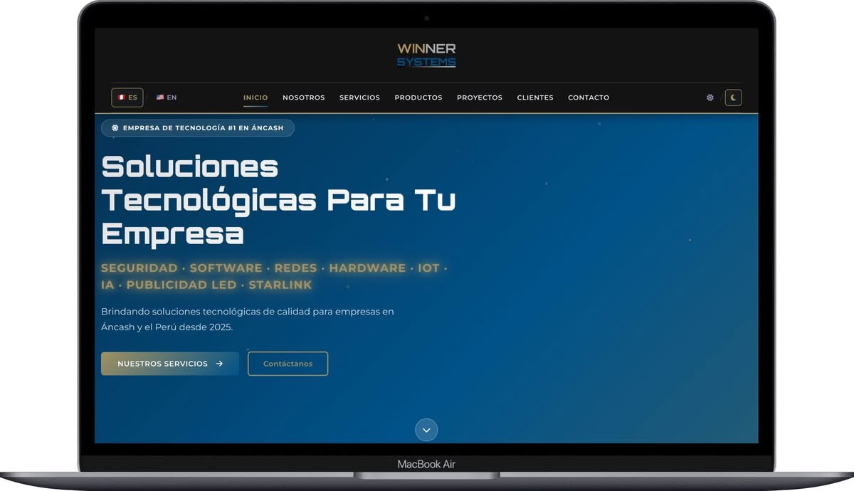 Sistema Web Corporativo Autoadministrable – WINNER SYSTEMS
